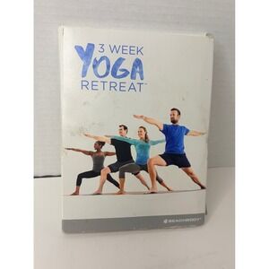 Beachbody 3 Week Yoga Retreat DVD Set Beginner Fitness Program with Guides